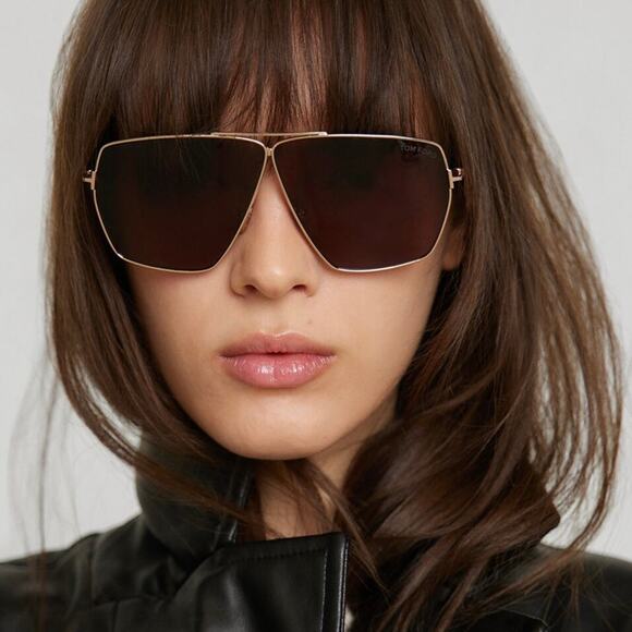 New, TOM FORD Stella Sunglasses TF1185 28E Authentic main image 11